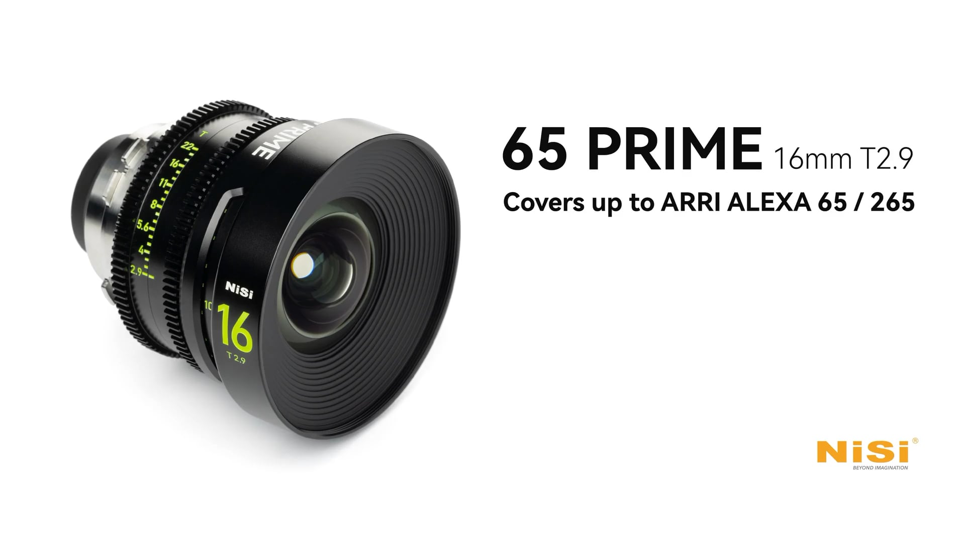 65 PRIME 16mm T2.9 | NiSi シネマライン