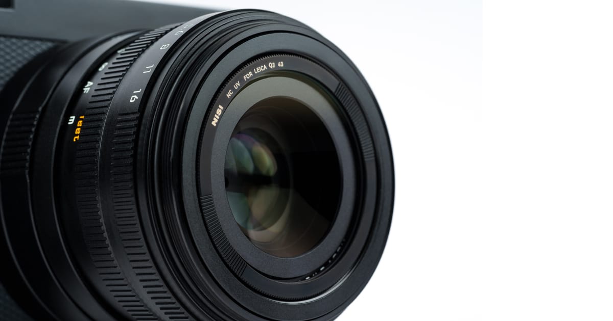NiSi NC UVフィルター FOR LEICA Q3 43 NiSi NC UV Filter for Leica Q3 43 | NiSi Optics USA