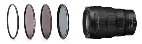 Nikon Z 14-24mm f/2.8 S に対応したフィルタースレッド112mmの円形フィルター4種を発売