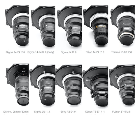 NiSi 150mm角型フィルターシステム「S6ホルダーキット」 9種類の超広角レンズ対応モデルを新発売