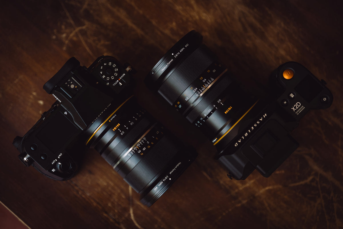 ハッセルブラッドXCDおよびフジフイルムGFXに対応。