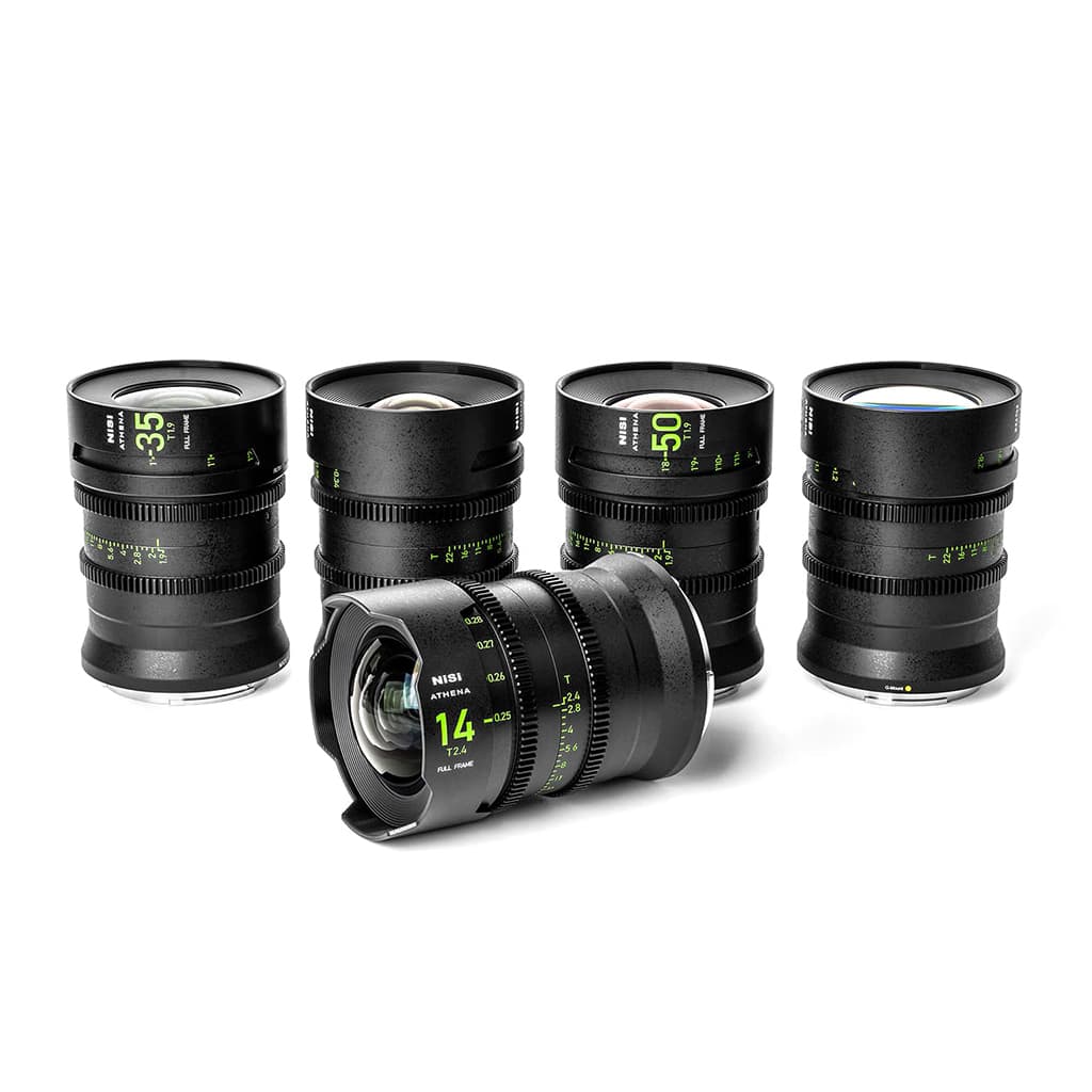 ATHENA PRIME LENSセット | NiSi シネマライン ATHENA PRIME LENSセット | NiSi シネマライン